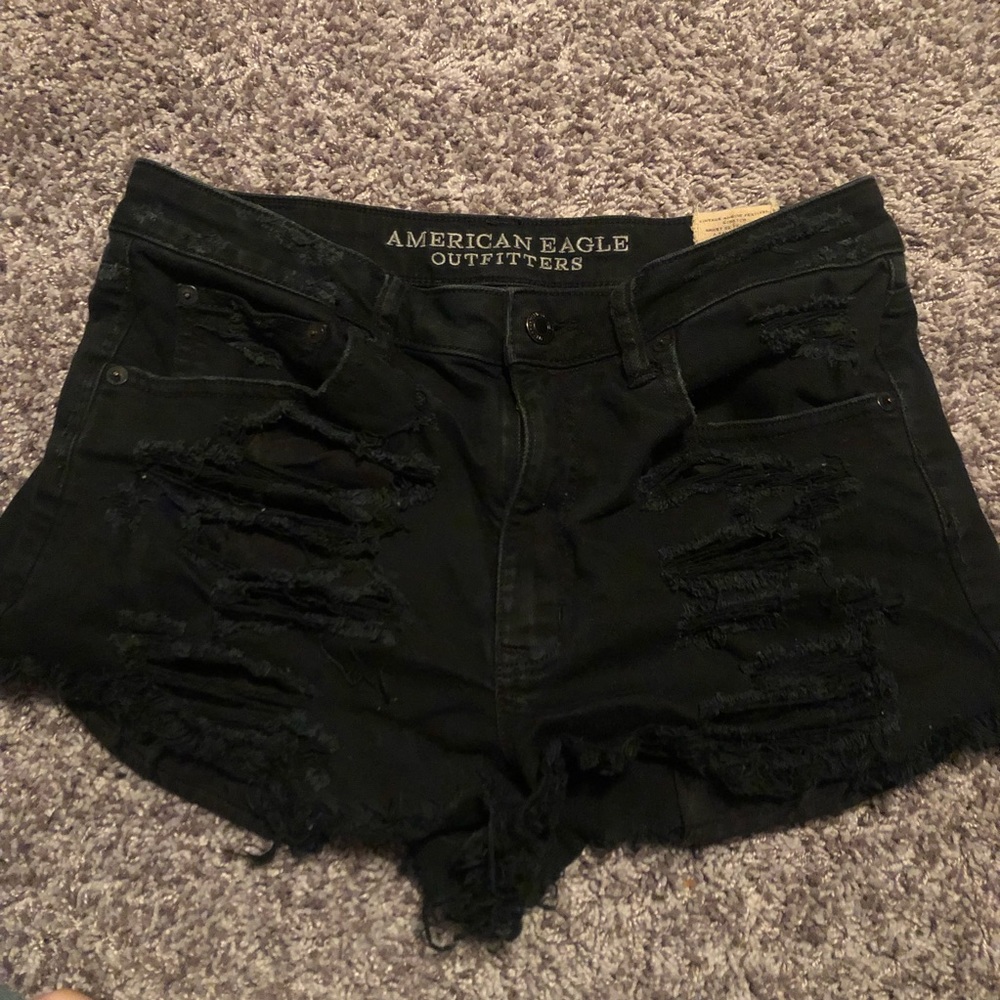 American Eagle Hi-Rise Festival Shorts